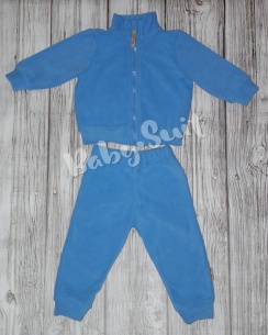 Флисовый костюм Baby-suit голубого цвета