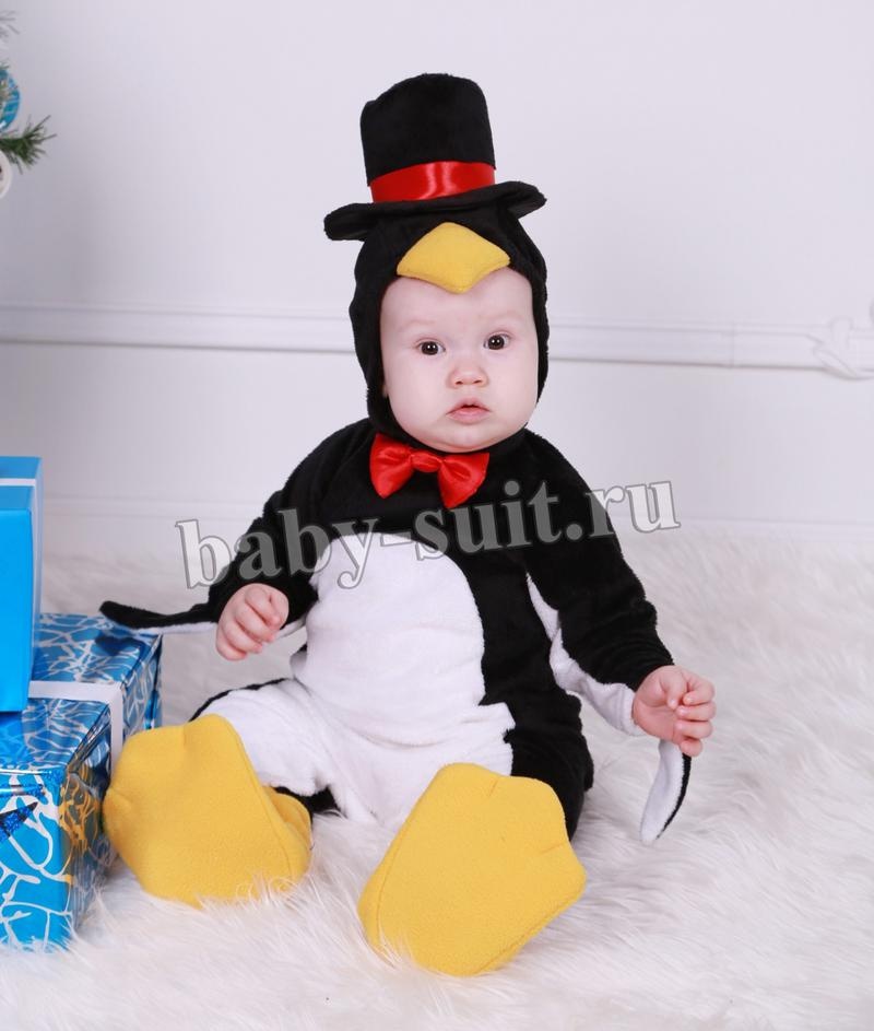 Карнавальный костюм Пингвины для мальчиков и девочек.