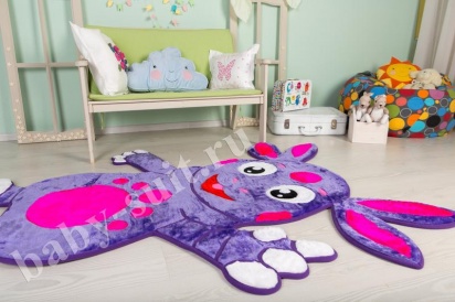 Детский меховой коврик "Лунатик" для малышей и детей