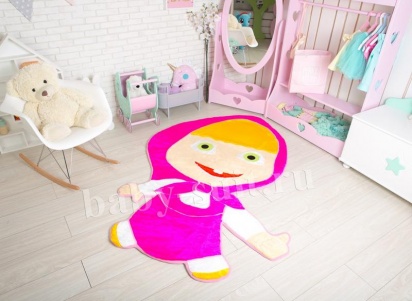Детский меховой коврик "Мария" для малышей и детей