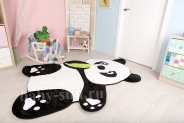 Детский меховой коврик "Панда"